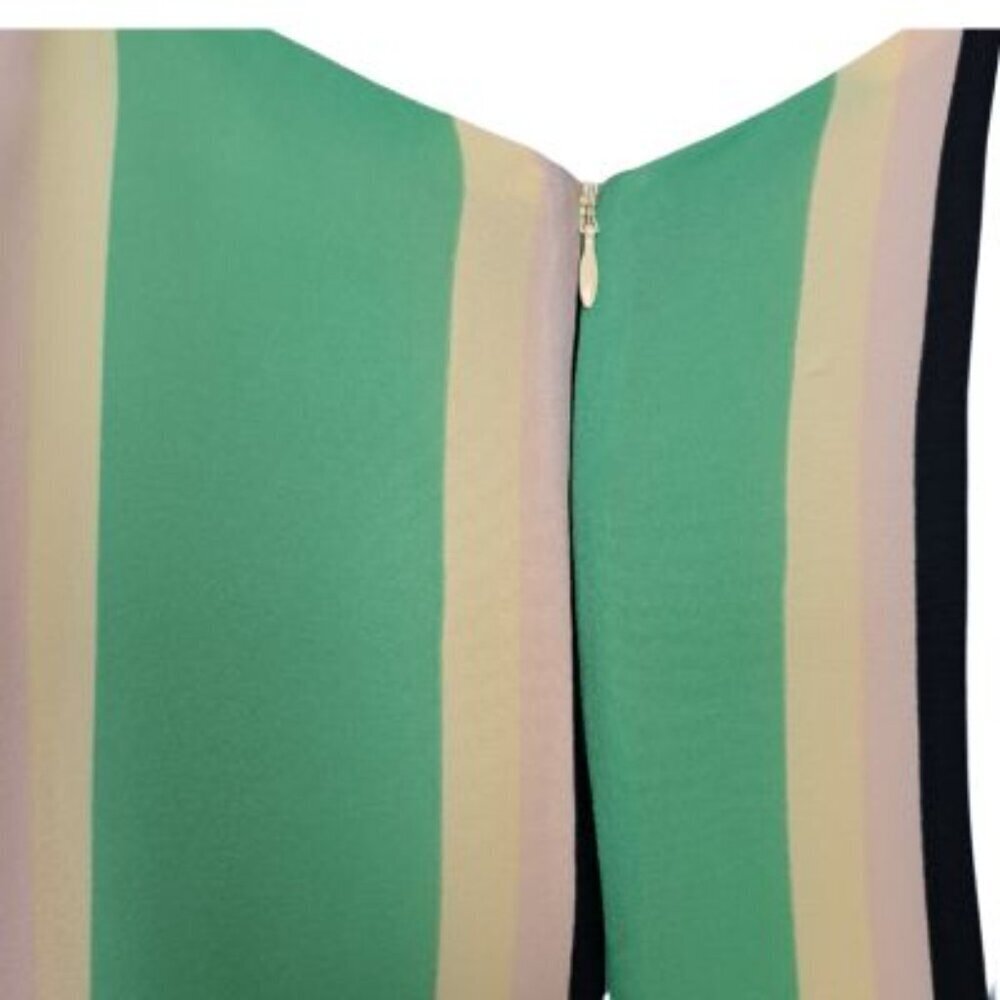 Anthropologie Maeve Abstracted Geometric Knee Length Dress - Picture 4 of 8
